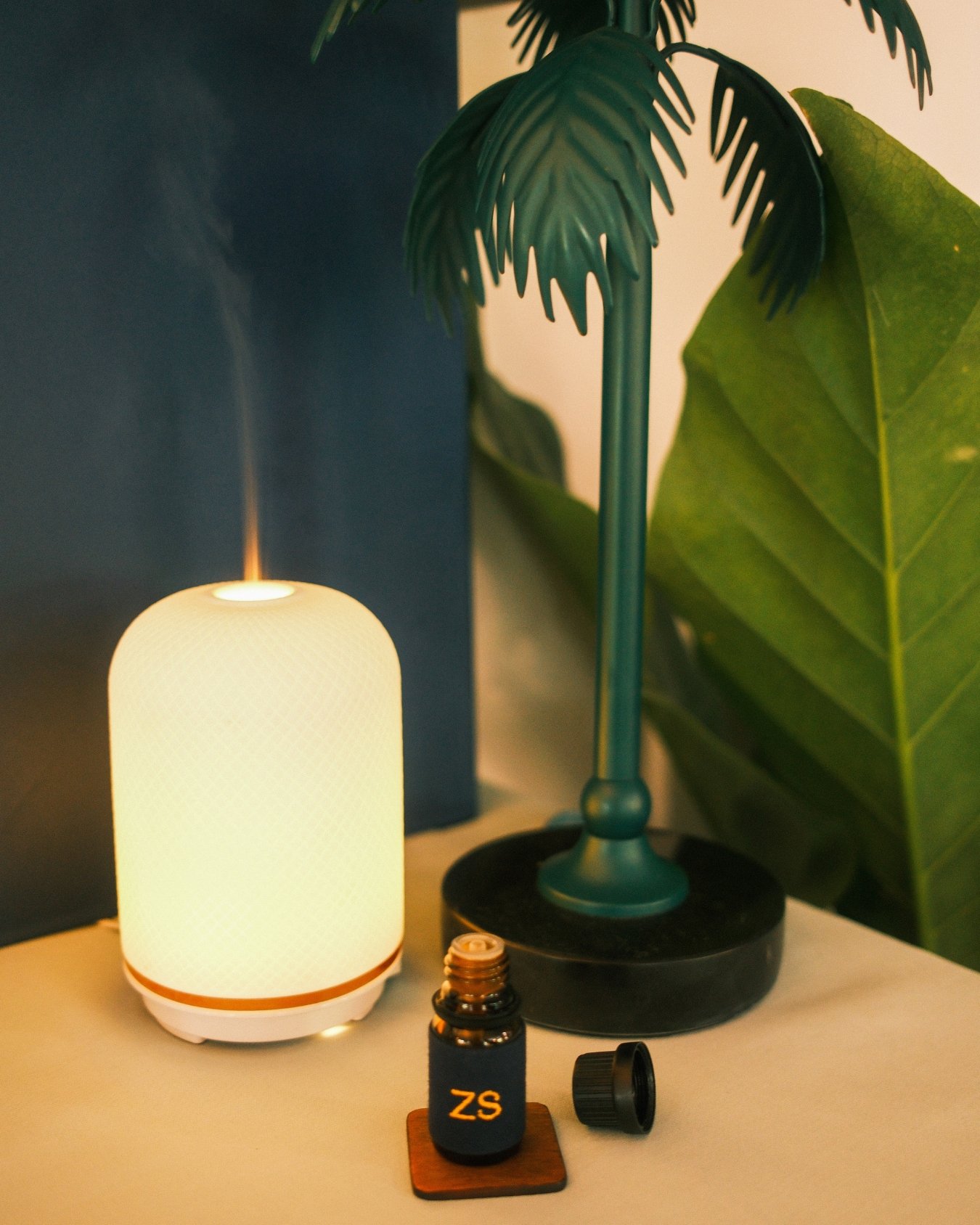 THAI SPA LEMONGRASS ESSENTIAL OIL & WOODEN COASTER - Image 3